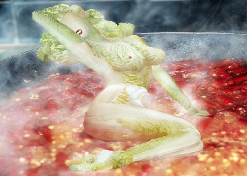 скульптуры из капусты